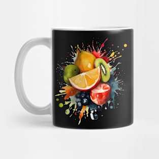 Watercolor fruit Mug